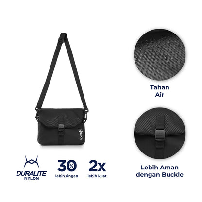 Naju Travel Pouch 3L - Shale Black