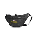 Marvel Spiderman 2 (Yellow Typography) Togane Waist Bag - Black