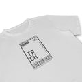 [Eksklusif] Yangbo Graphic Tshirt Boarding Pass - White