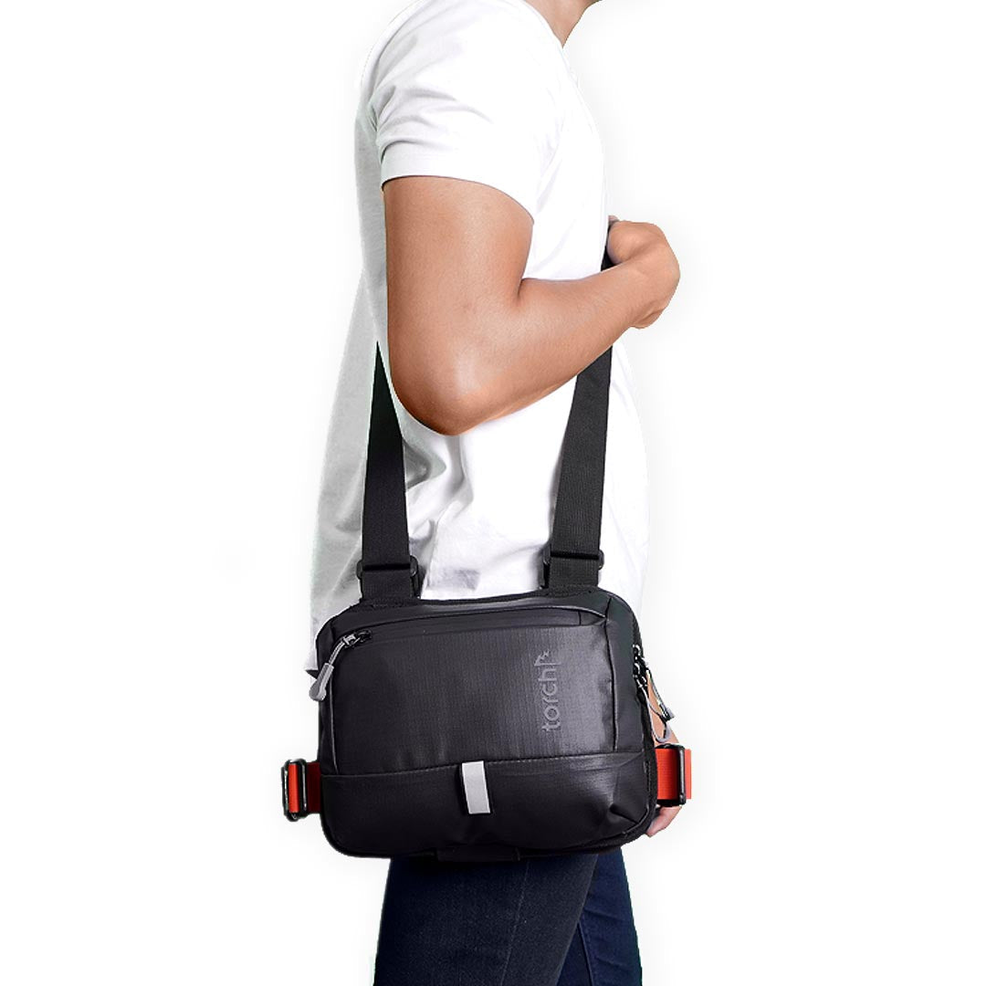 Jeomchon 3 in 1 (Tas Sepeda, Tas Dada, Sling Bag)