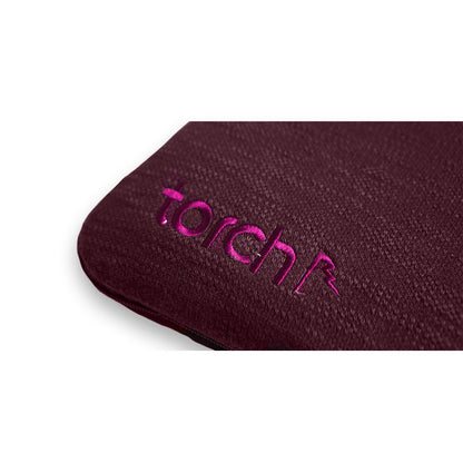Onyang Blanket Pillow - Beet Red
